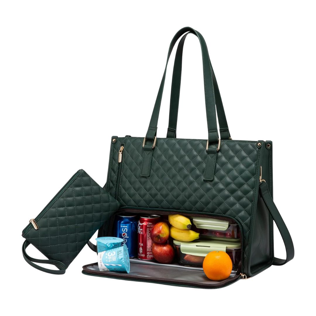 ChicCarry™ – Large Insulated Lunch Tote Purse for Women