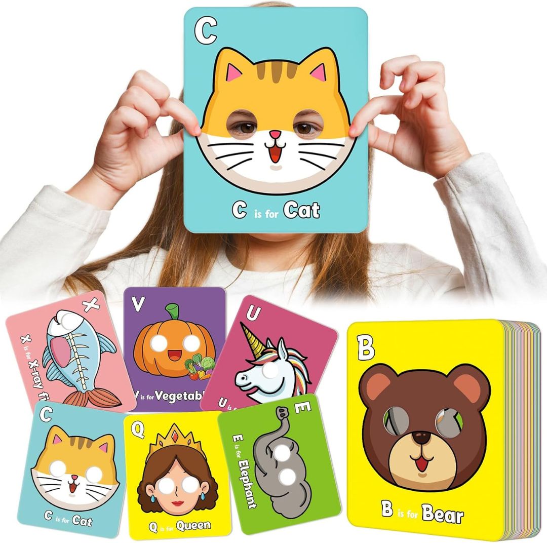 AlphaZoo™ – 26 Animal Alphabet Learning Flash Cards
