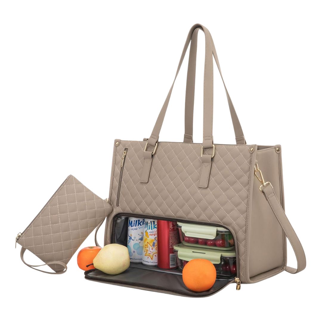 ChicCarry™ – Large Insulated Lunch Tote Purse for Women