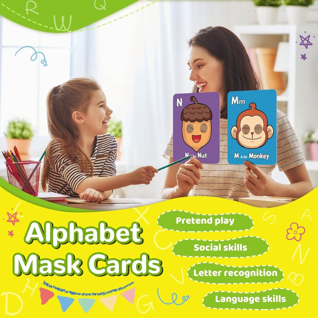AlphaZoo™ – 26 Animal Alphabet Learning Flash Cards