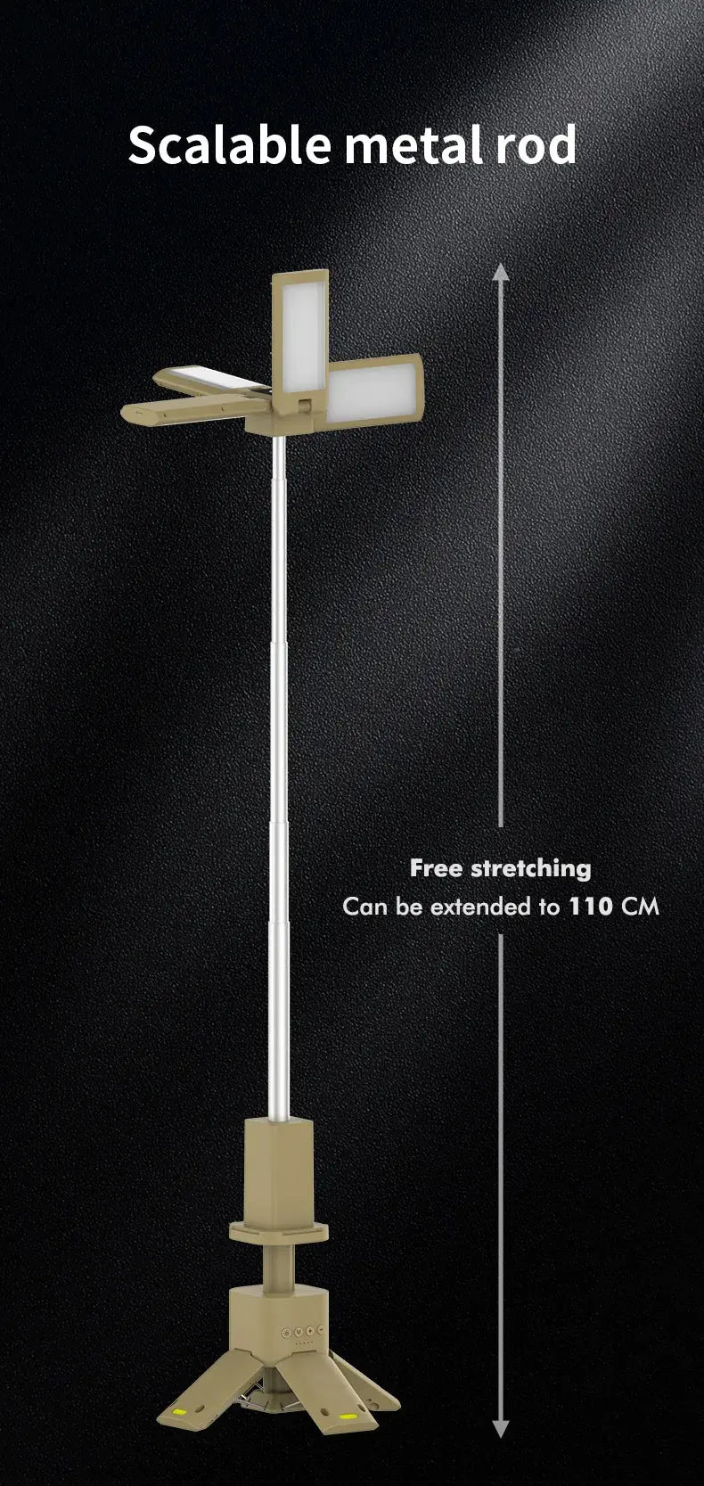 EcoGlow 360™-Magnetic Telescopic Lantern