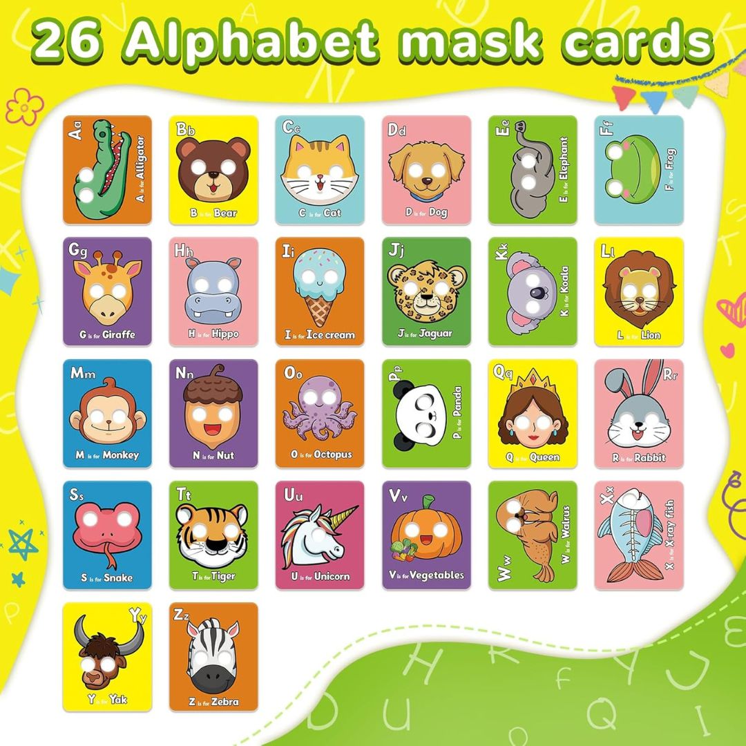 AlphaZoo™ – 26 Animal Alphabet Learning Flash Cards