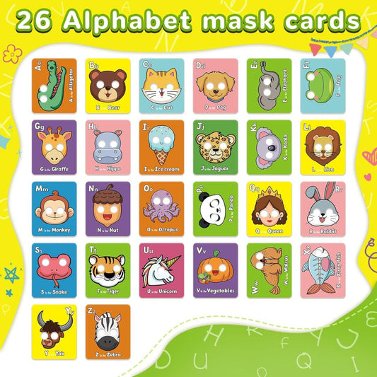 AlphaZoo™ – 26 Animal Alphabet Learning Flash Cards