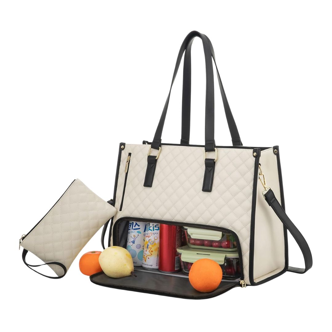 ChicCarry™ – Large Insulated Lunch Tote Purse for Women