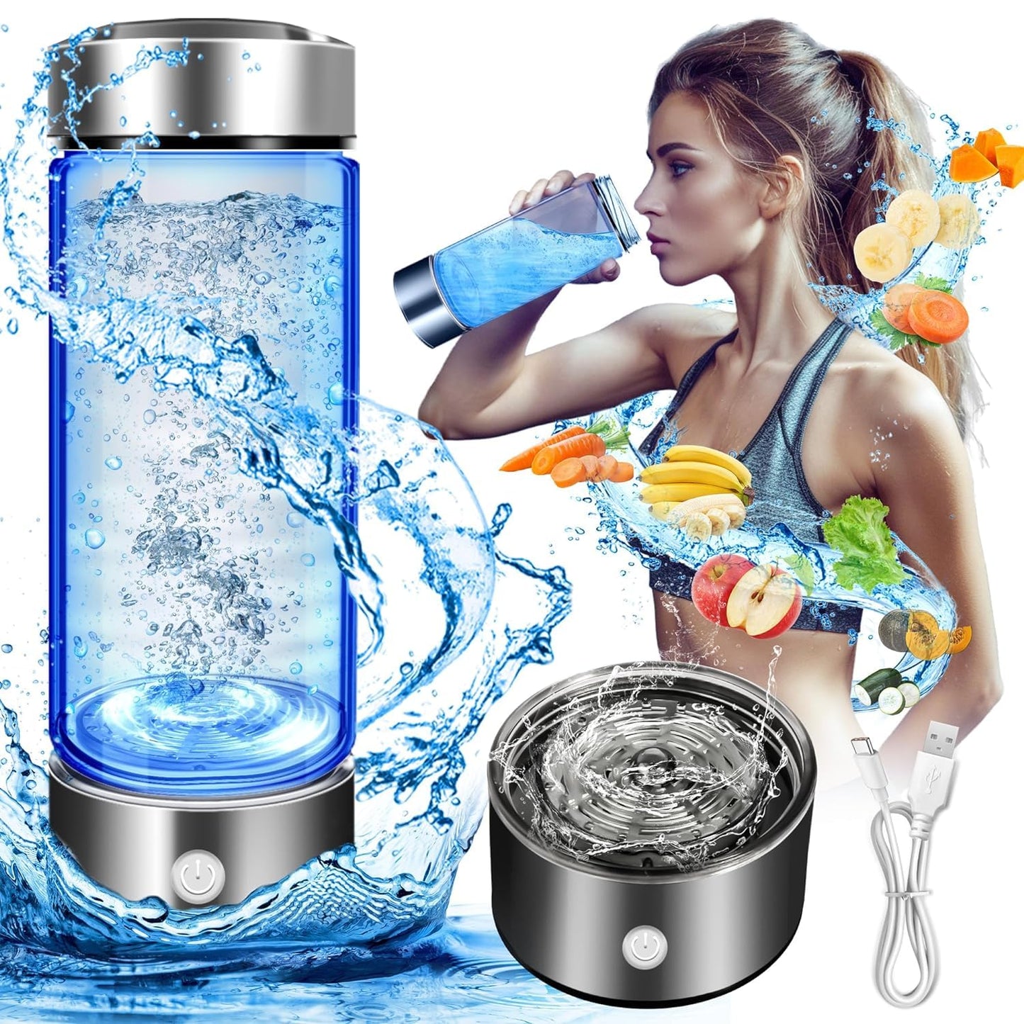 H2Go™ - Hydrogen Water Bottle