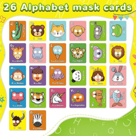 26 Animal Alphabet Learning Toy Cards