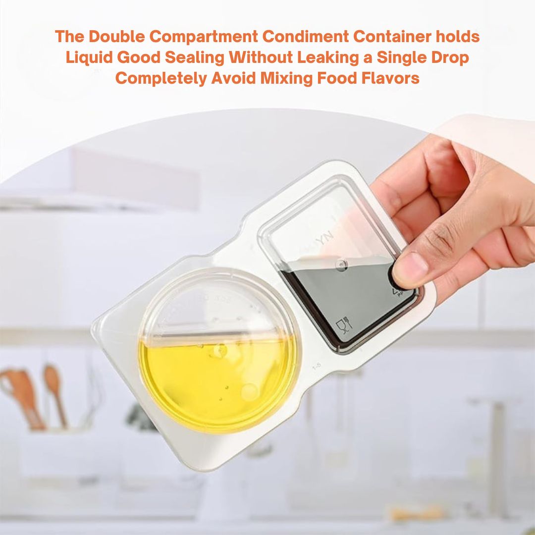 SaucyGo™ – Portable Disposable Sauce Cups with Lids