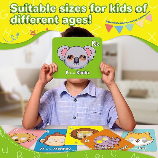 26 Animal Alphabet Learning Toy Cards
